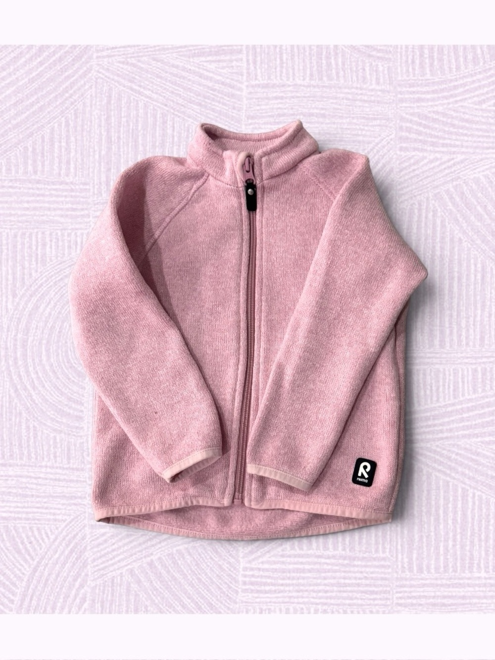Reima Pink Zip-Up Fleece Jacket for Kids